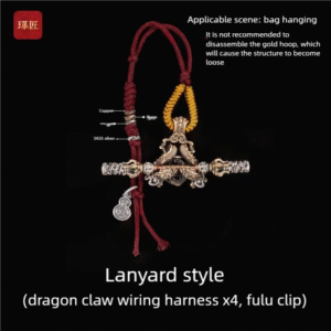 Monkey King's Legendary Golden Cudgel Pendant