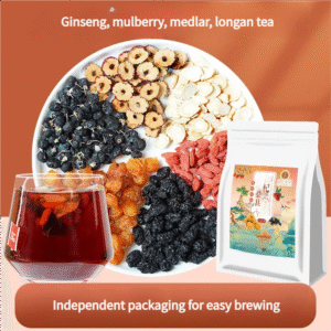 Mulberry, Goji Berry, and Longan Tea