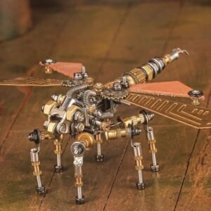 Assemble mechanical dragonfly
