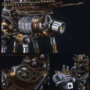 Assembled mechanical fireflies