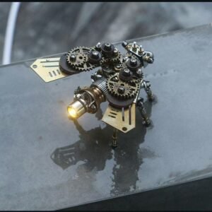 Assembled mechanical fireflies