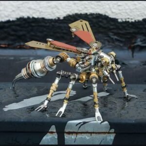 Assembled mechanical wasp